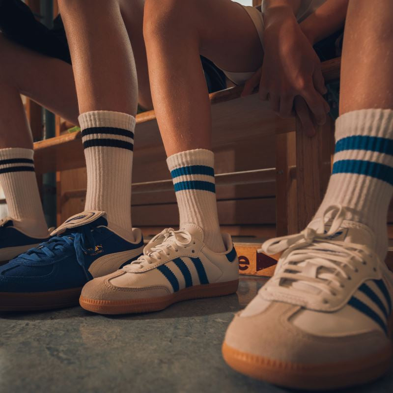 Tennis Socks MR. SOCKS white/green mit Logo Laabfrösch Art.-Nr.: L05004