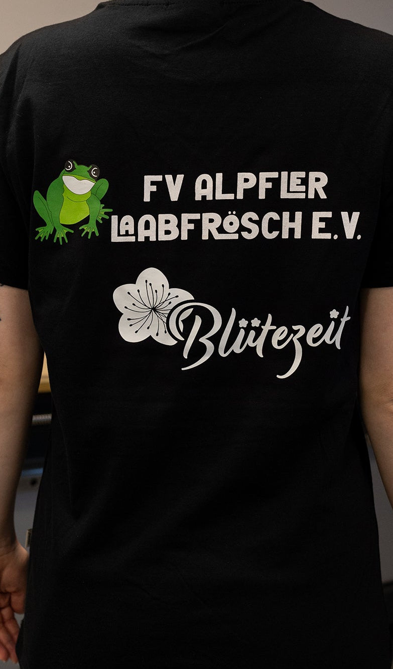 HAKRO DAMEN V-SHIRT CLASSIC - NO. 126 Motiv: Laabfrösch
