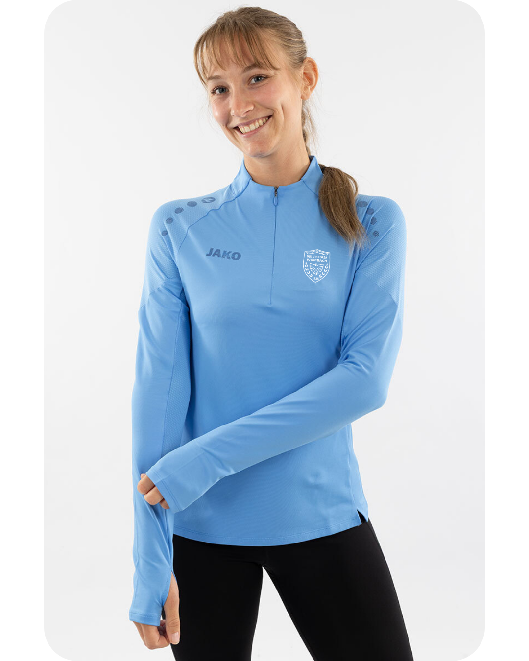 JAKO Ziptop Light Flow Damen Artikelnummer: 8676D I DJK Viktoria Wombach