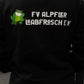 SWEATJACKE F457 FOL® Herren Motiv: Laabfrösch
