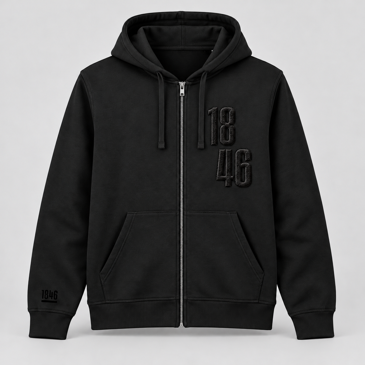 Zip-Hoodie Mixer ST/ST Stickmotiv Black-Edition I TSV Lohr