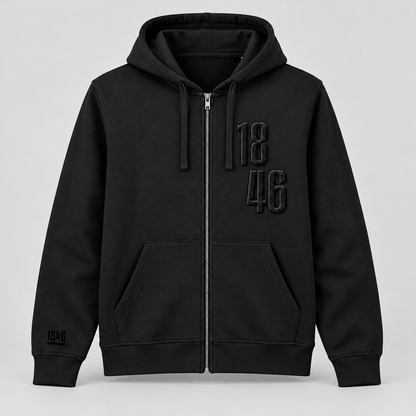 Zip-Hoodie Mixer ST/ST Stickmotiv Black-Edition I TSV Lohr
